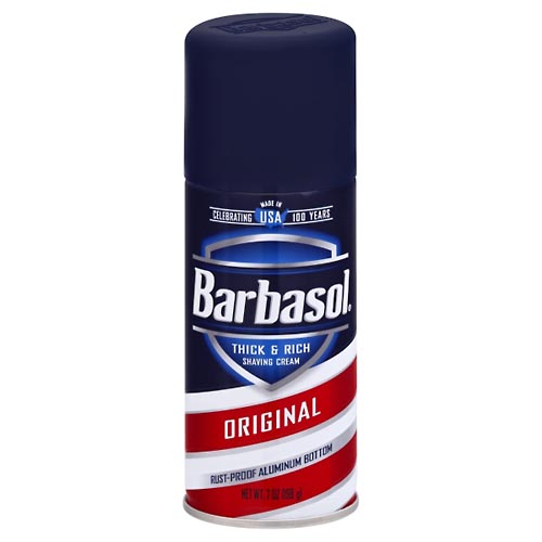 Image for Barbasol Shaving Cream, Thick & Rich, Original,7oz from Brashear's Pharmacy