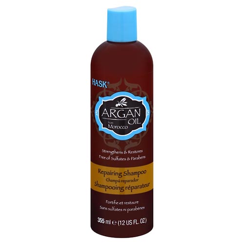 Image for Hask Shampoo, Argan Oil from Morocco,355ml from Brashear's Pharmacy