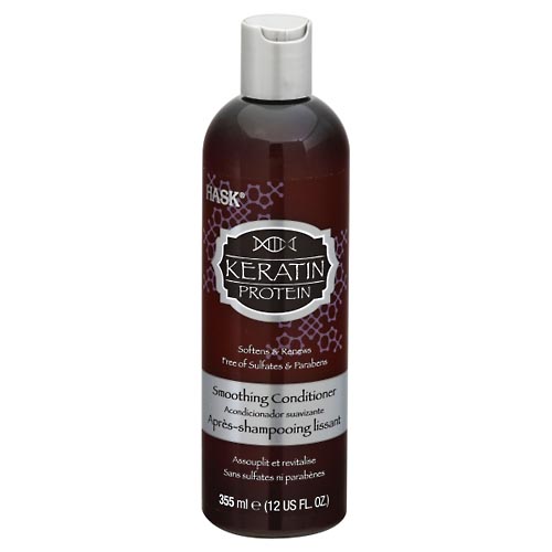 Image for Hask Conditioner, Smoothing, Keratin Protein,355ml from Brashear's Pharmacy