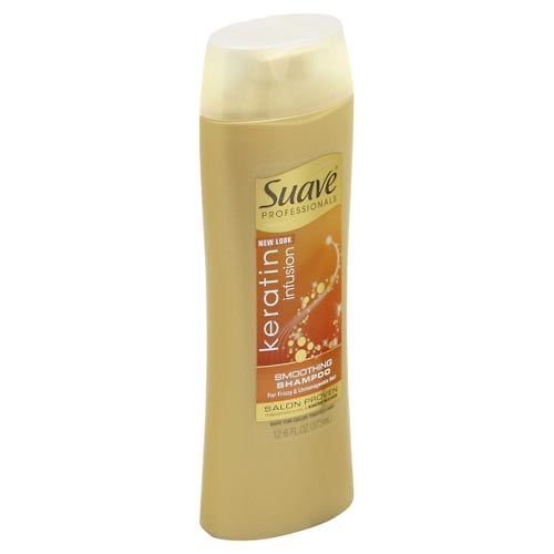 Image for Suave Shampoo, Smoothing, Infusion, Keratin,12.6oz from Brashear's Pharmacy
