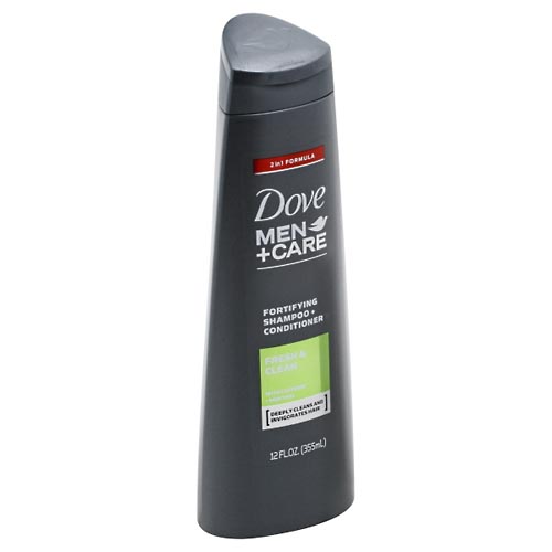 Image for Dove Shampoo + Conditioner, Fortifying, Fresh & Clean,12oz from Brashear's Pharmacy