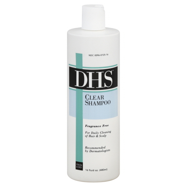 Image for Dhs Shampoo, Clear, Fragrance Free,16oz from Brashear's Pharmacy