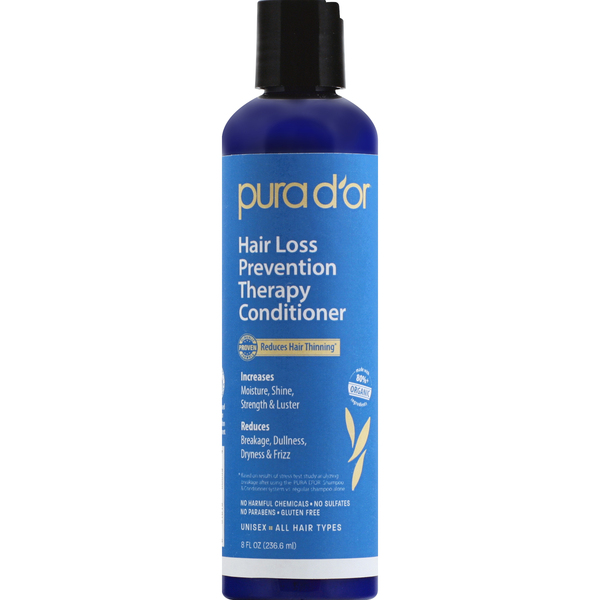 Image for Pura Dor Therapy Conditioner, Hair Loss Prevention, Unisex,8oz from Brashear's Pharmacy